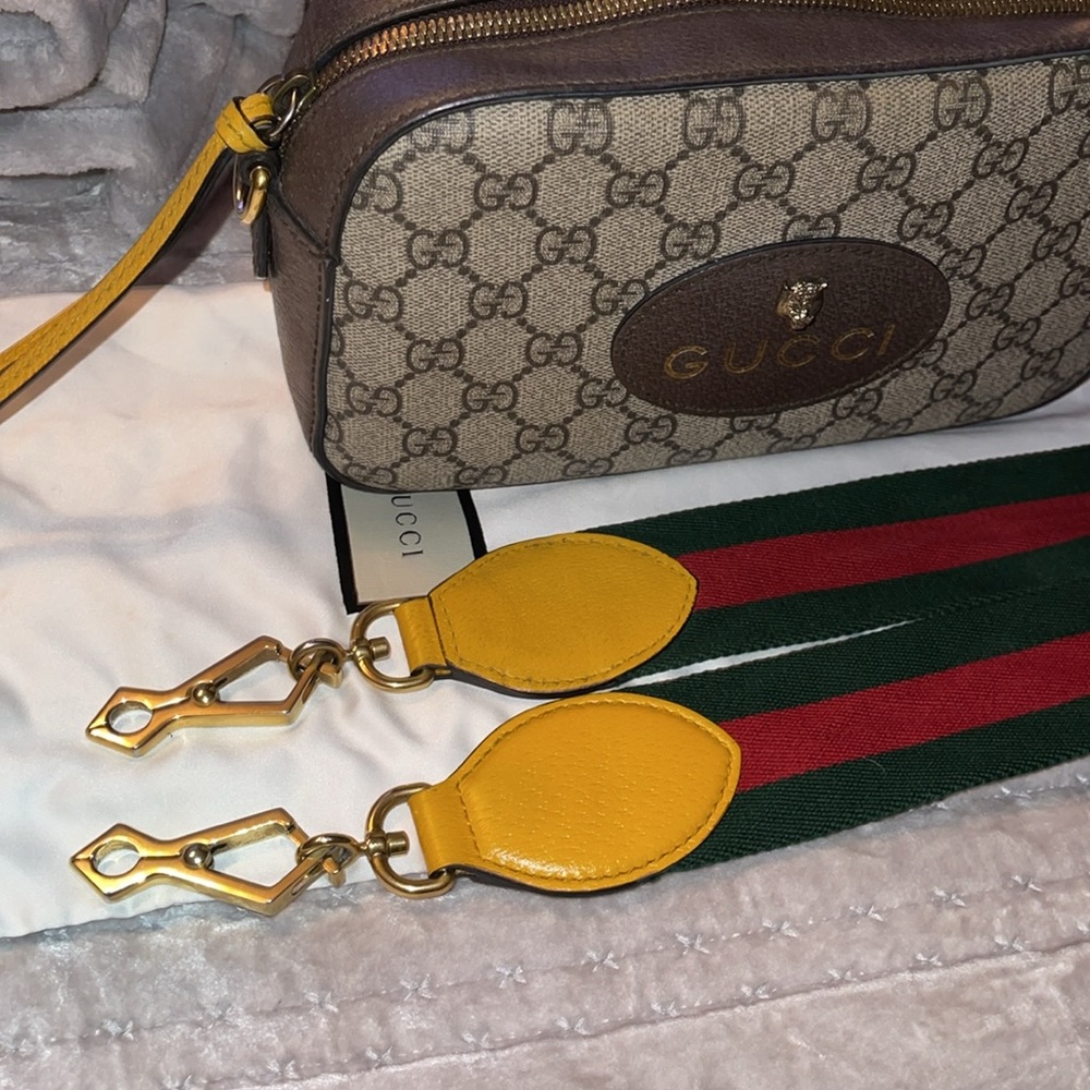 ❤️SOLD❤️Gucci neo vintage camera bag preloved great condition comes with strap - Picture 3 of 13